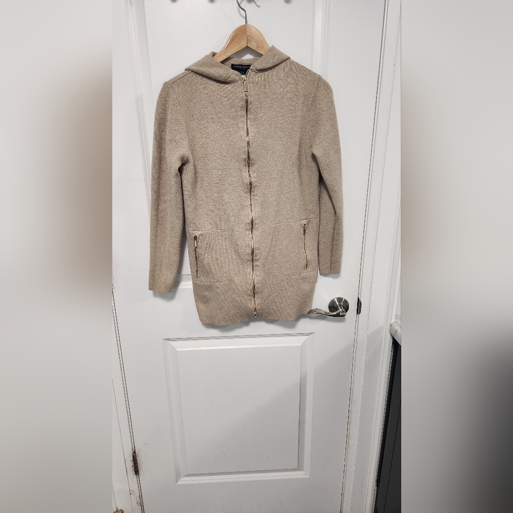 Zip up work casual sweater